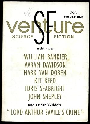 Image du vendeur pour Venture Science Fiction Monthly [British Edition] Issue No. 27 November 1965. mis en vente par Little Stour Books PBFA Member