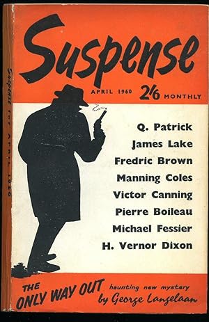 Seller image for Suspense Monthly Volume 3 Number 4 April 1960. for sale by Little Stour Books PBFA Member