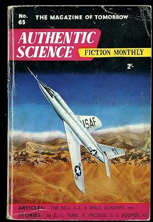 Bild des Verkufers fr Authentic Science Fiction Monthly No. 65 January 1956. zum Verkauf von Little Stour Books PBFA Member