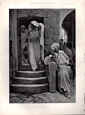 Seller image for ENGRAVING: "Going to the Well".engraving from The Illustrated London News, August 28, 1897 for sale by Dorley House Books, Inc.