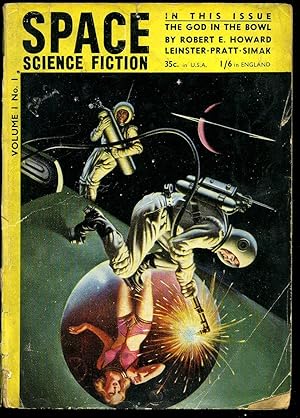 Image du vendeur pour The God in the Bowl in Space Science Fiction [English Edition] Volume 1 Number 1 1952 mis en vente par Little Stour Books PBFA Member