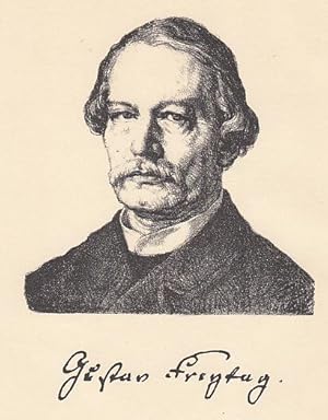 Seller image for Portrt. Brustbild, unten faksimilierte Unterschrift. Lithographie von Otto H. Engel nach einer Bildvorlage von Stauffer-Bern, Blattgre: 24 x 18 cm. for sale by Antiquariat Michael Eschmann