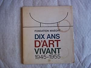 Bild des Verkufers fr Dix and D`Art Vivant 1945-1955. Du 9 Avril Au 31 Mai 1966. Exhibition Catalogue zum Verkauf von Carmarthenshire Rare Books