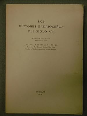 LOS PINTORES BADAJOCEÑOS DEL SIGLO XVI.