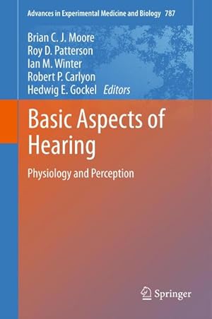 Immagine del venditore per Basic Aspects of Hearing : Physiology and Perception venduto da AHA-BUCH GmbH