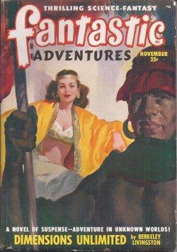 Seller image for FANTASTIC ADVENTURES: November, Nov. 1948 for sale by Books from the Crypt