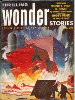Image du vendeur pour THRILLING WONDER Stories: August, Aug. 1953 mis en vente par Books from the Crypt