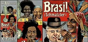 Wir Alle schnupfen : Brasil (Schmalzler) von E. Faller. Farblithographiertes Original-Plakat.