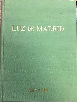 Imagen del vendedor de Luz de Madrid a la venta por Librera Garca Prieto