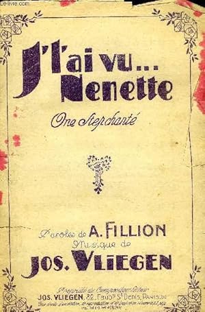 Seller image for J'L'AI VU.NENETTE for sale by Le-Livre