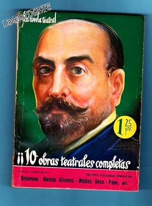 Imagen del vendedor de LA NOVELA TEATRAL. N 18: Leonarda; Larrea y Lamata; La razn de la locura; El talento de mi mujer; Arsenio Lupin; El seor feudal; Las aventuras de Coln; La muela del juicio; La reconquista; La frmula K. a la venta por Librera DANTE