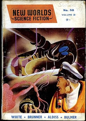 Image du vendeur pour New Worlds Science Fiction Volume 20 No. 58 April 1957. mis en vente par Little Stour Books PBFA Member