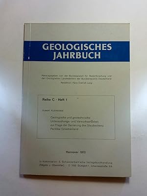 Bild des Verkufers fr Geologisches Jahrbuch - Reihe C - Heft 1 --- . Geologische u. geotechnische Untersuchungs- und Versuchsarbeiten zur Frage der Sanierung des Staubeckems Perdika/Griechenland zum Verkauf von ANTIQUARIAT Franke BRUDDENBOOKS