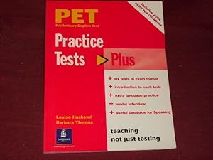 Imagen del vendedor de PET Practice Tests Plus 1 (without Key). a la venta por Der-Philo-soph