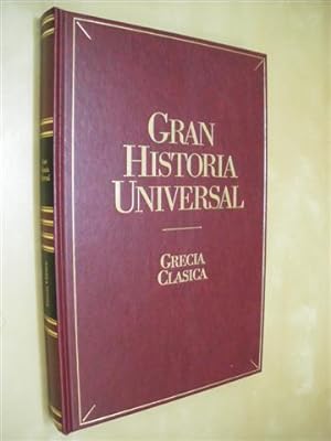 Bild des Verkufers fr GRECIA CLSICA. GRAN HISTORIA UNIVERSAL VOL. VII zum Verkauf von LIBRERIA TORMOS