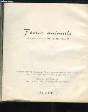 Seller image for Frie animale. La Faune d'Europe en 280 images. for sale by Le-Livre