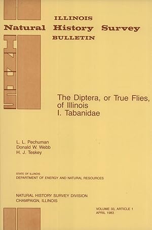 Seller image for The Diptera, or True Flies, of Illinois: I. Tabanidae (Illinois Natural History Survey Bulletin, Volume 33, Article 1) for sale by Masalai Press