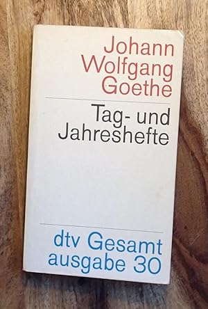 Image du vendeur pour TAG- UND JAHRESHEFTE Als Erganzung Meiner Sonstigen Bekentnisse mis en vente par 100POCKETS