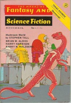 Seller image for The Magazine of FANTASY AND SCIENCE FICTION (F&SF): November, Nov. 1974 for sale by Books from the Crypt