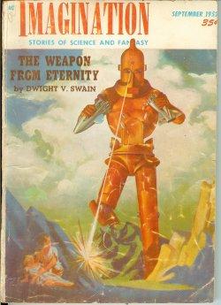 Bild des Verkufers fr IMAGINATION Stories of Science and Fantasy: September, Sept. 1952 zum Verkauf von Books from the Crypt