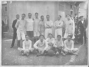 PRIMER EQUIPO DEL C.D. ALCOYANO (FOTO ORIGINAL)