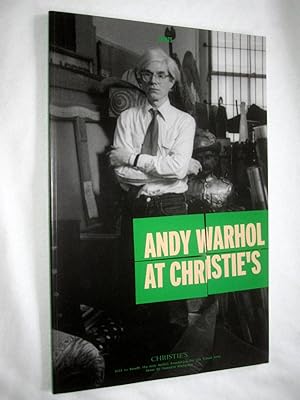 Image du vendeur pour Andy Warhol at Christie's. PRINTS. Christie's New York Auction Catalogue.12 November 2012. Sold to Benefit the Andy Warhol Foundation for the Visual Arts. + Separate List of Prices Realised. mis en vente par Tony Hutchinson