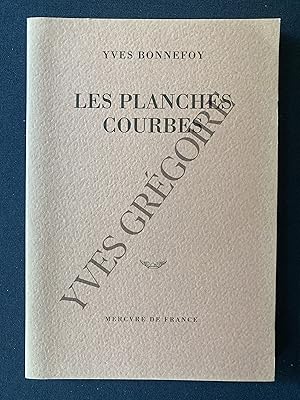 Bild des Verkufers fr LES PLANCHES COURBES zum Verkauf von Yves Grgoire