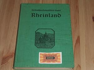 Seller image for Die Deutschen Heimatfhrer, Band 8: Rheinland. for sale by Druckwaren Antiquariat