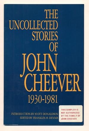 Imagen del vendedor de The Uncollected Stories of John Cheever a la venta por Ken Sanders Rare Books, ABAA