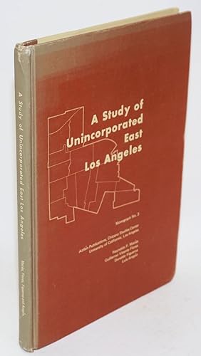 Seller image for A study of unincorporated East Los Angeles for sale by Bolerium Books Inc.