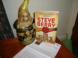 Seller image for THE KING'S DECEPTION+++A SUPERB UK UNCORRECTED PROOF COPY+++PLUS PUBLISHERS PRESS RELEASE+++FIRST EDITION FIRST PRINT+++ for sale by Long Acre Books