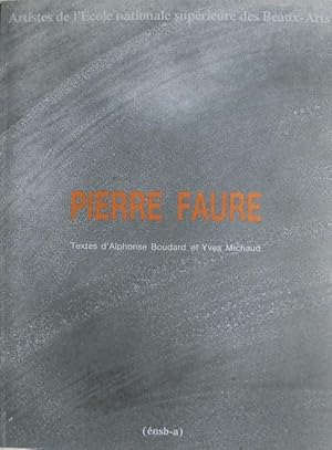 Image du vendeur pour Pierre Faure. mis en vente par Librairie les mains dans les poches