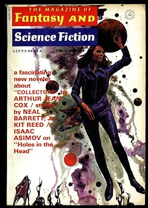 Imagen del vendedor de The Magazine of Fantasy and Science Fiction Volume 41 No. 3 September 1971. a la venta por Little Stour Books PBFA Member