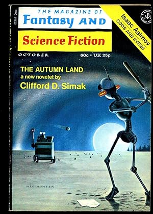 Imagen del vendedor de The Magazine of Fantasy and Science Fiction Volume 41 No. 4 October 1971. a la venta por Little Stour Books PBFA Member