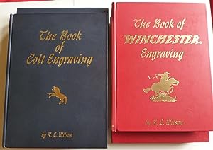 THE BOOK OF COLT ENGRAVING AND THE BOOK OF WINCHESTER ENGRAVING (LEATHER)