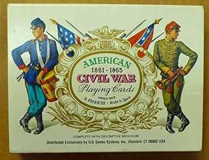 American 1861-1865 Civil War Playing Cards