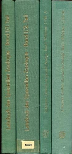 Image du vendeur pour Lehrbuch der Speziellen Zoologie, Band I: Wirbellose, 1. bis 3. Teil [in 4 Bnden]. mis en vente par Antiquariat am Flughafen