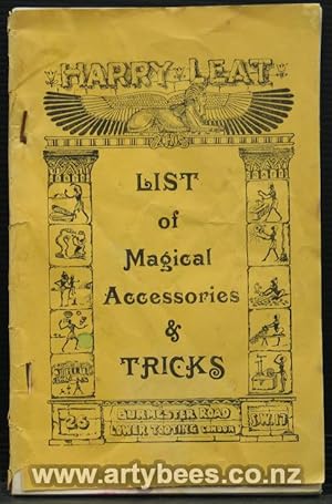 Seller image for List of Magical Accessories & Tricks for sale by Arty Bees Books