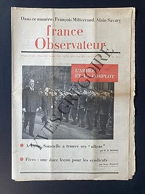 FRANCE OBSERVATEUR-N°459-19 FEVRIER 1959
