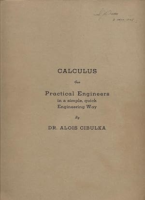 Calculus for Practical Engineers in a Simple, Quick Engineering Way