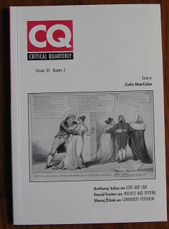 Imagen del vendedor de Critical Quarterly, Volume 39, Number 2, Summer 1997 a la venta por C L Hawley (PBFA)