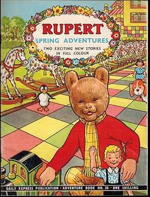 Image du vendeur pour Rupert Adventure Book No. 36 - Spring Adventures mis en vente par Neil Williams, Bookseller