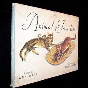 Image du vendeur pour Animal Families mis en vente par Neil Williams, Bookseller