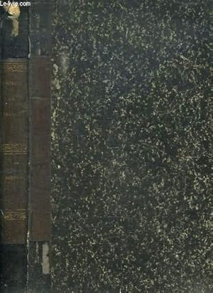 Bild des Verkufers fr HISTOIRE DE FRANCE DE 1792 A 1849. zum Verkauf von Le-Livre