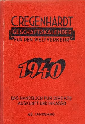 C. Regenhardt's Geschäftskalender für den Weltverkehr.