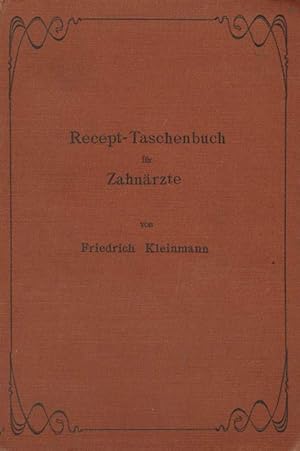 Recept-Taschenbuch für Zahnärzte.