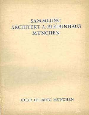 Sammlung Architekt A. Bleiblinhaus München