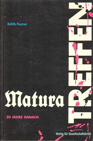 Seller image for Matura Treffen. for sale by Versandantiquariat Boller