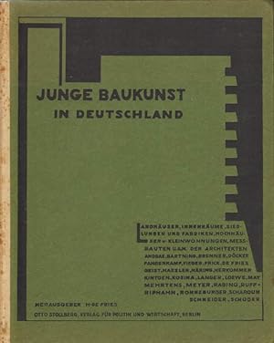 Bild des Verkufers fr Junge Baukunst in Deutschland. zum Verkauf von Versandantiquariat Boller