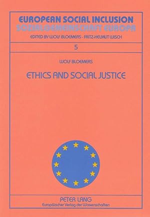 Seller image for Ethics and social justice. for sale by Versandantiquariat Boller